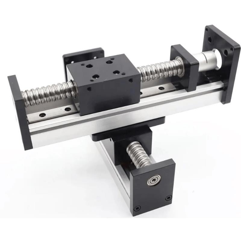 滑台模组滚珠丝杠套装SGX/CB精密直线电动线轨导轨微小数控工作台