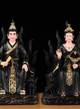 树脂新款九尾狐神像男狐女狐九尾娘娘九姑娘九公子家用供奉摆件