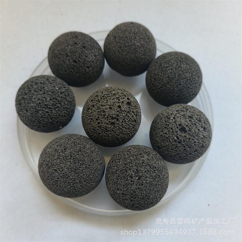 火薰山球香石球香石685000山薰扩香石烧烤炉用火石园艺造景石 - 实物图
