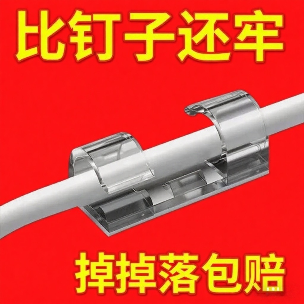 免打孔理线器电线固定器免钉收纳