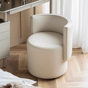 轻奢化妆凳梳妆凳家用可旋转卧室梳妆台化妆椅子简约靠背沙发新品
