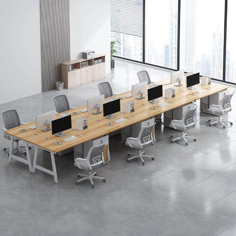 实木办公桌台式简约办公室工作台双人桌椅组合带文件柜一体电脑桌,金属材料及制品,金属加工件/五金加工件,淘宝优惠券,粉丝福利购,淘宝优惠卷
