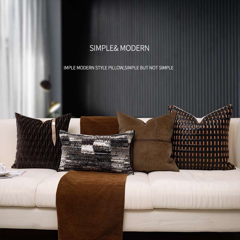 靠枕靠背垫现代简约客厅沙发拼接抱枕软装搭配别墅床上用品