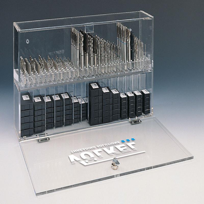 进口级导向槽粗牙复合螺纹丝锥组套左旋英制M12手用丝锥板牙套装