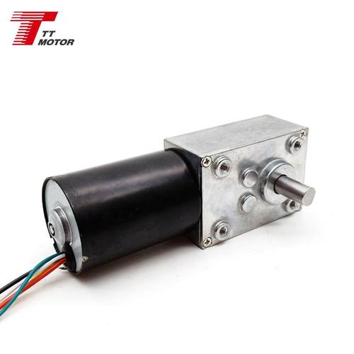 供应12V直流无刷减速电机低压直流涡轮蜗杆无刷减速电机