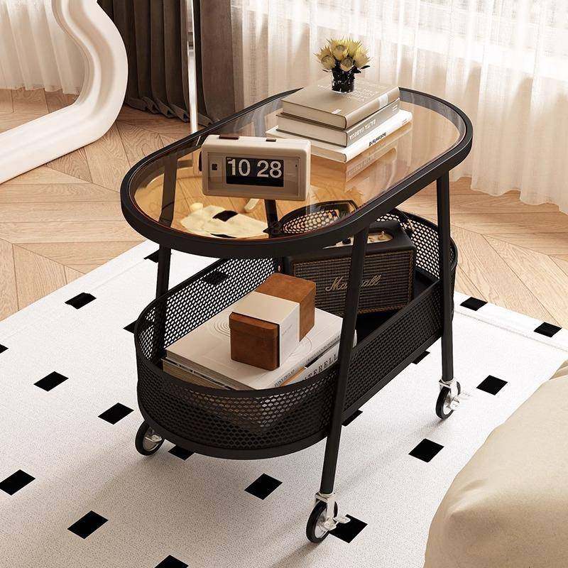 客厅沙发网红边几可移动小茶几收纳边桌小推车玻璃轻奢款家用角几,电子/电工,接线端子,淘宝优惠券,粉丝福利购,淘宝优惠卷