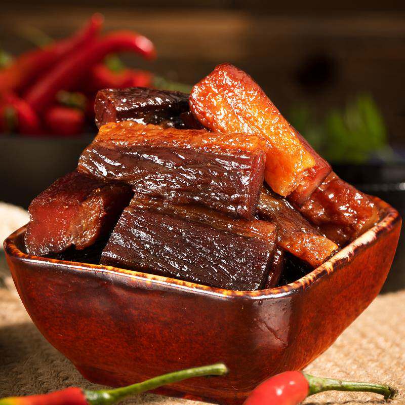 内蒙特产钱毅牛肉干18年品质烧烤肥瘦牛肉干香辣手撕风干代餐零食