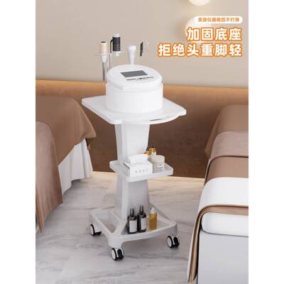 美容仪器推车，美容院专用桌面小气泡仪器专用底座，加厚移动存储