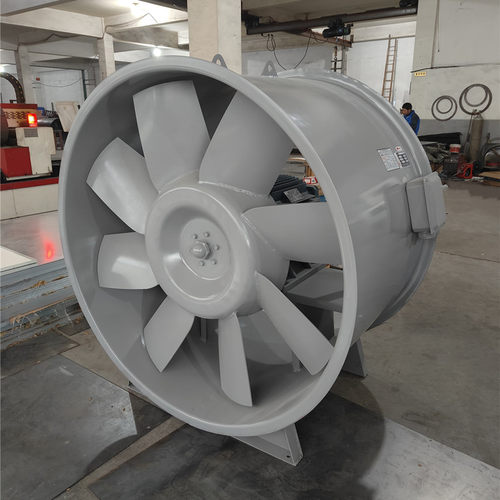 上虞直筒型斜流风机GXF-II-11B 15KW低噪声斜流式通风机管道加压