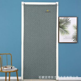 布艺门帘隔断帘卧室遮挡帘免打孔 厂促新款