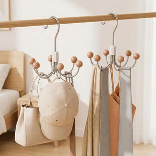 旋转六爪挂钩家用挂包架多功能包包内衣吊带衣帽挂钩宿舍收纳简约