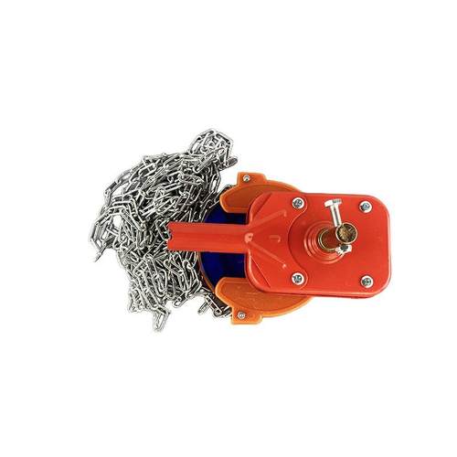 厂家供应各种大棚配件韩式顶卷膜器农业温室大棚手摇链条卷膜器