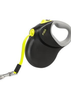 宠物牵引带8米牵引绳狗绳尼龙自动伸缩黑色牵引绳狗绳子宠物用品