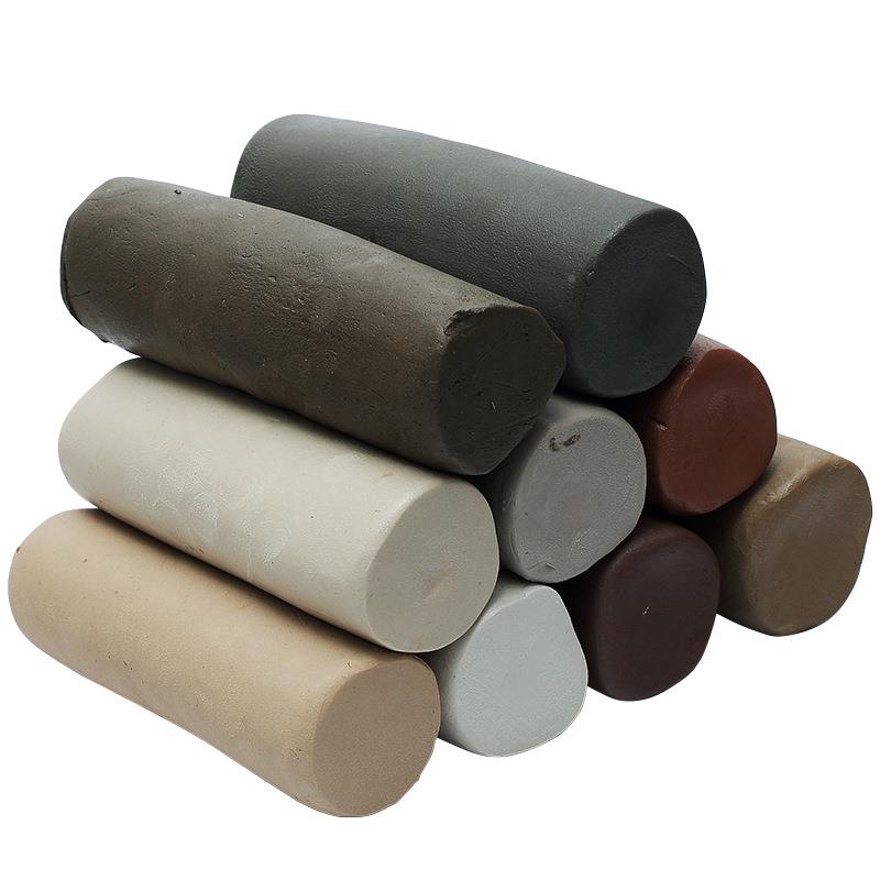 包邮厂家788泥粘土陶瓷泥塑陶土高白泥陶手工制作艺用雕泥免烧