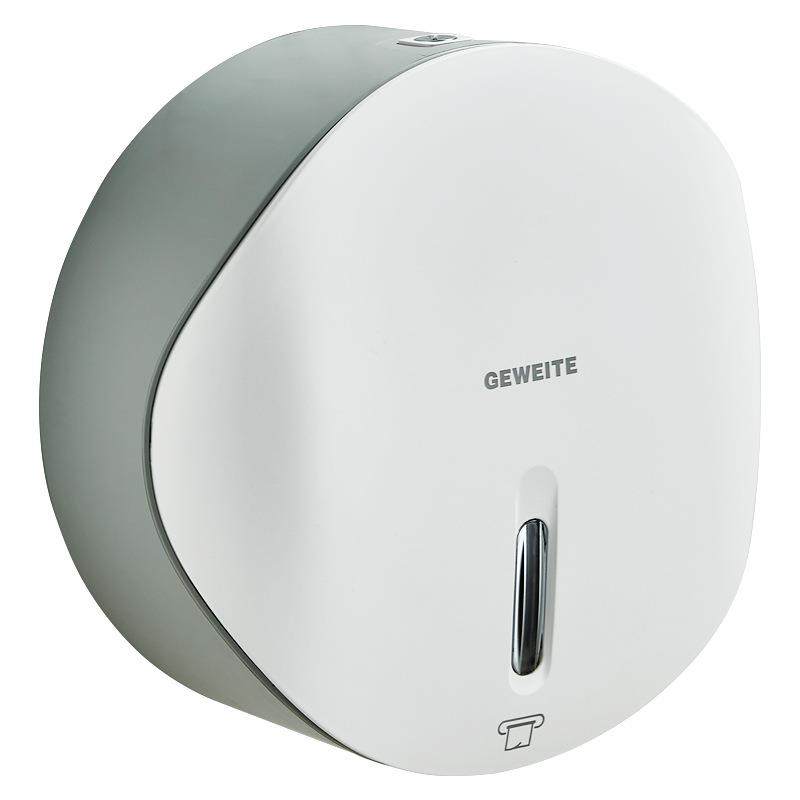 大盘纸厕纸盒商用厕所大卷纸盒壁挂式免打孔酒店专用卫生间纸巾盒