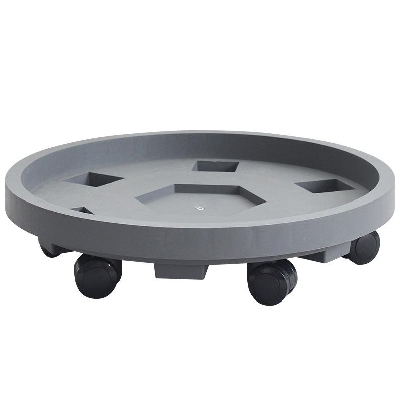 移动滑盆TP012托盘可有轮花大号落地滚轮底盘底座轮带轮子盆栽接