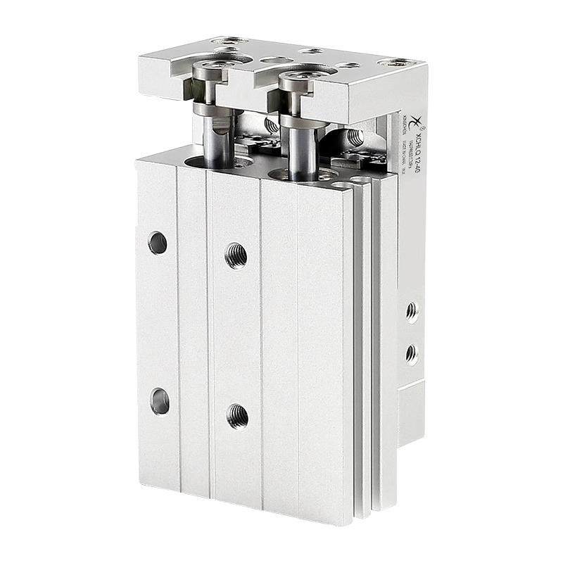 型MXQ带导轨滑台气缸HLQ16/6/8/12/20/25-10X30X40X50*75SA