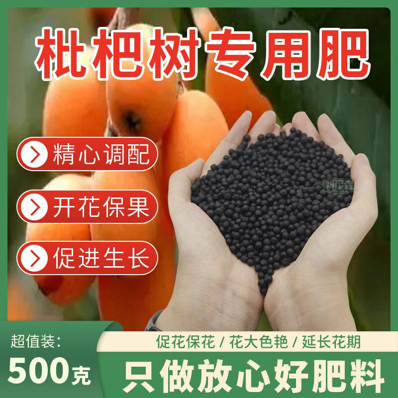 速发肥杷树肥料枇金丸树肥料有营机养液果树复合肥颗粒肥料缓释肥