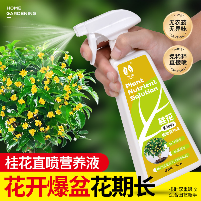 速发免稀释肥花桂养液肥料营家用桂花树盆栽养花卉绿植通用肥