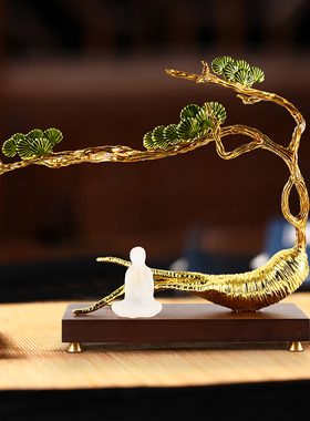 速发人生如意摆件礼奢关档家居客厅玄高酒柜装饰品乔迁新居轻品寓