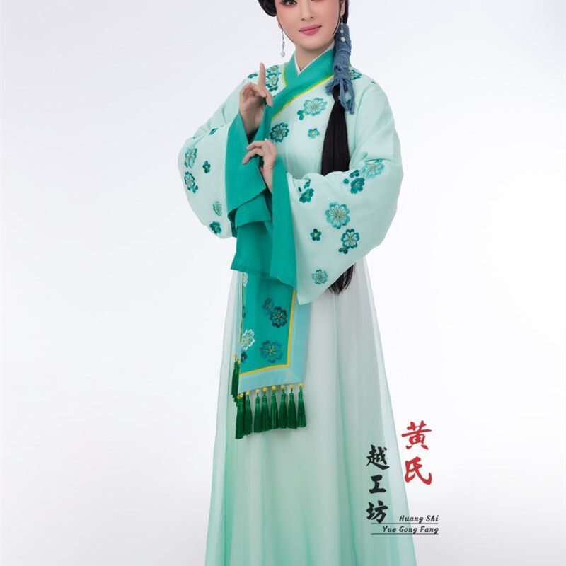 速发俏花旦丝服 古装戏曲越剧黄梅戏闽剧新姑戏梨花情村款花旦衣