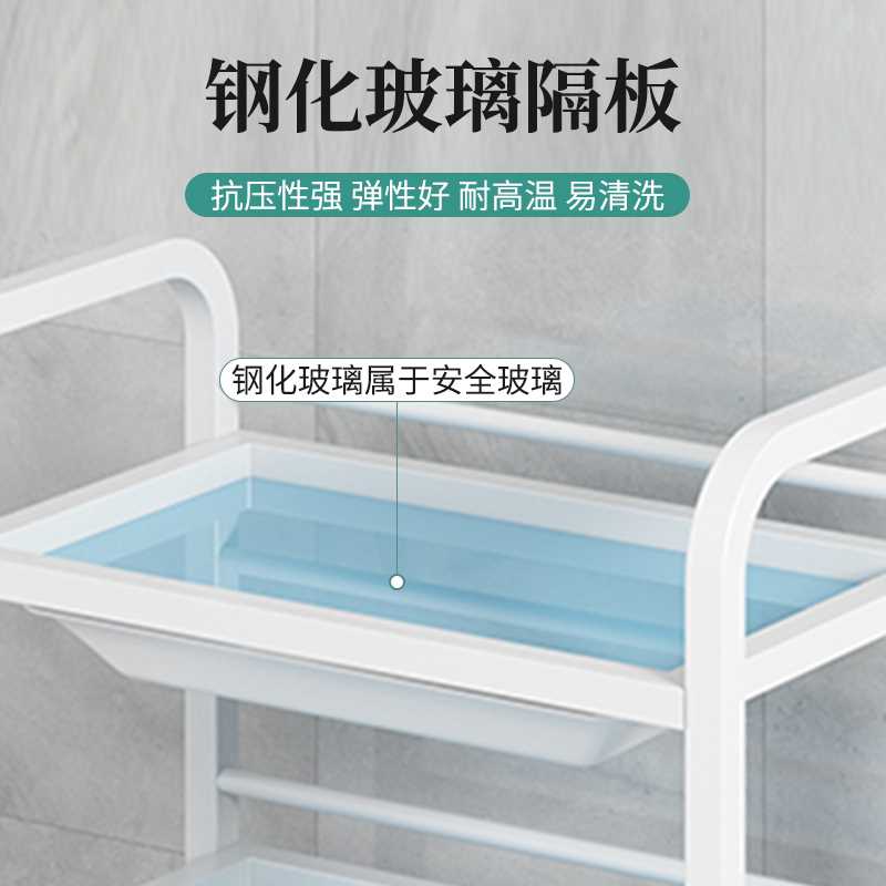 现货速发车小推车院高端仪器置物架零食美发工具车美甲收纳车