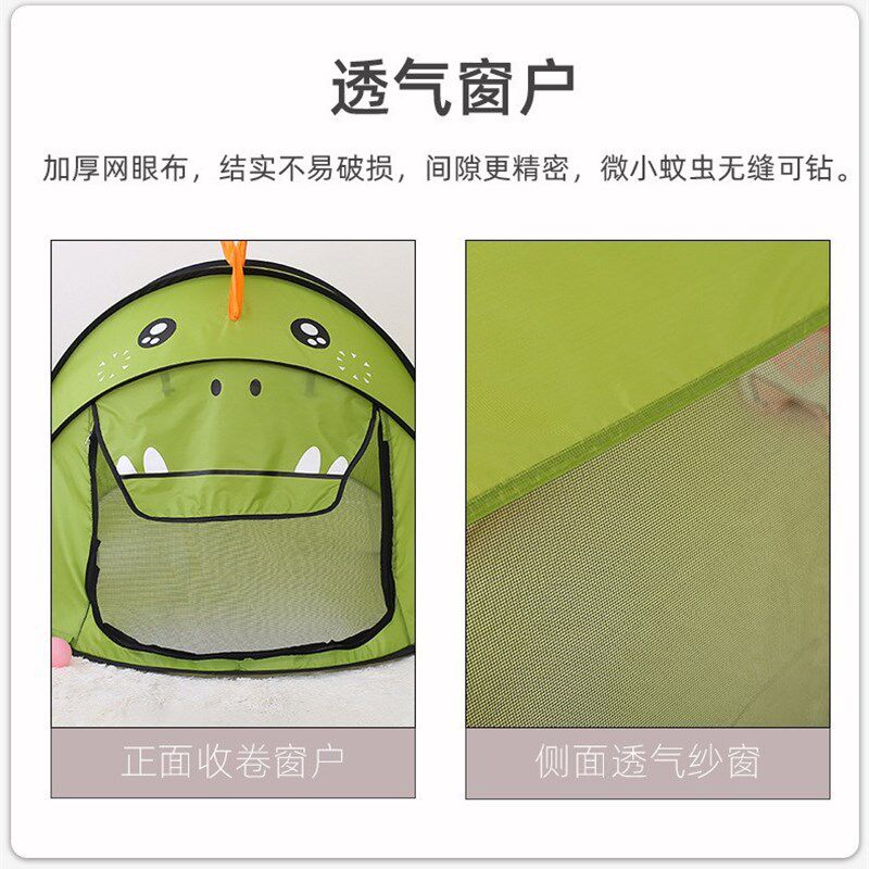 现货速发#室内儿童屋玩具城堡男孩孩小恐龙海洋球免安装玩具新