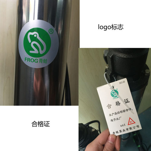 现货速发青蛙深井泵220V高扬程不锈钢深井泵Y80QJD/Y0农用多级潜