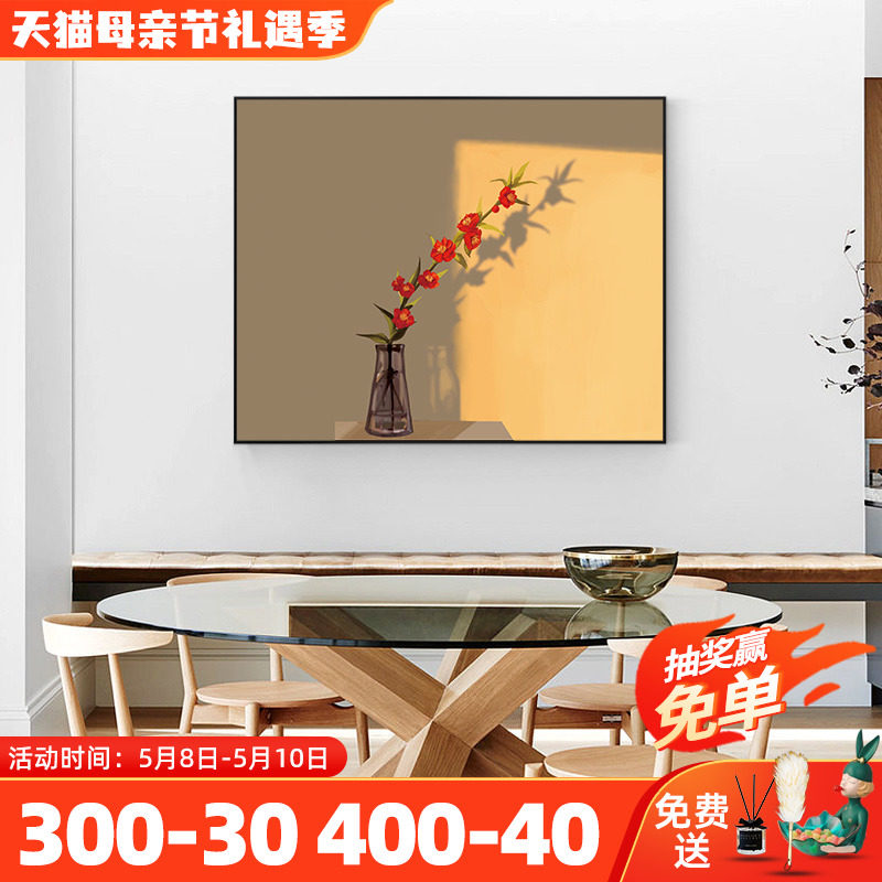 现货速发瑞卡高级感轻奢开关装饰画电表配电弱电箱电闸电盒子遮挡
