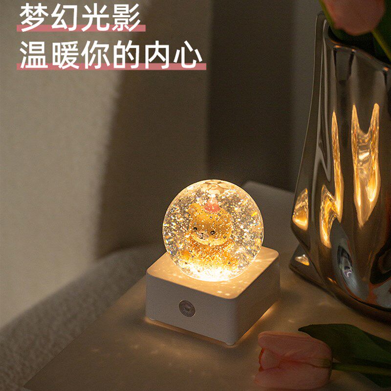现货速发教师节水晶球雪花音乐盒八音盒孩小学幼儿园毕业生日礼物
