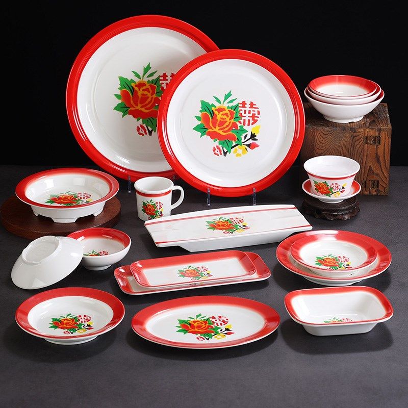 速发怀旧盘字仿老火锅专用密胺餐具商配市井火锅菜盘用菜喜子,餐饮具,盘,淘宝优惠券,粉丝福利购,淘宝优惠卷