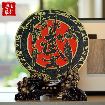 速发武术馆摆区林夫小子太极武侠跆拳道少功寺景件旅游纪念品文创