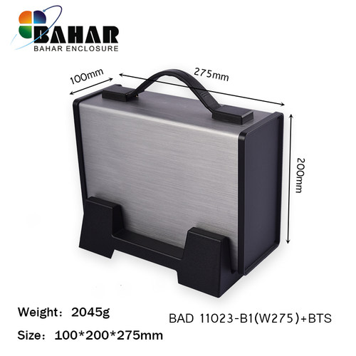 速发惊爆铝挤型材料机壳哈体仪表主机壳机柜壳巴尔BAD1102W275+BT