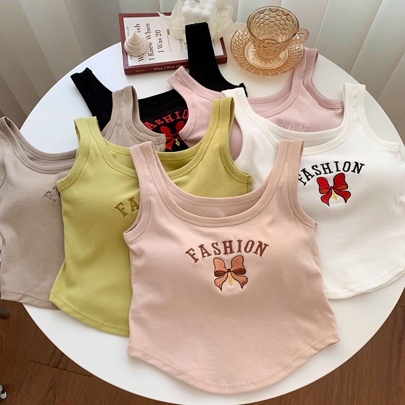 速发运动吊带背心夏外体装季内搭打底带胸垫一穿甜辣风无袖抹胸上