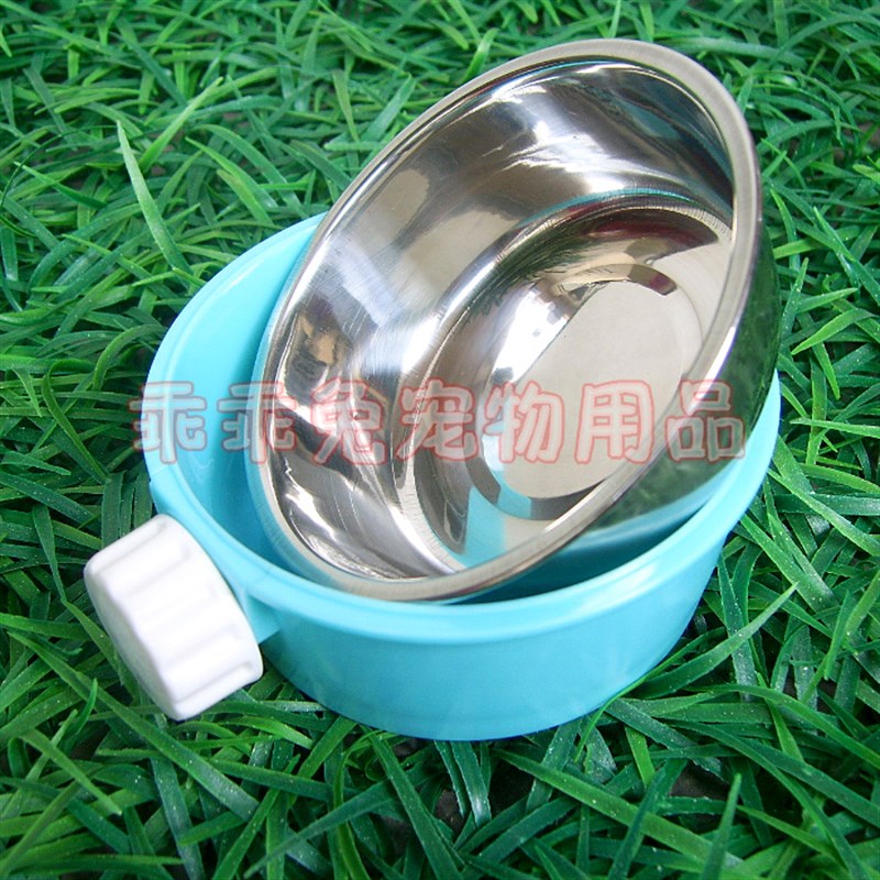 速发卡诺固子食盆食盒兔定食具用品食槽料盒喂食器豚猪鼠食碗