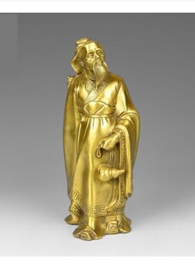 速发包礼开世纯铜医圣神医华佗铜像摆件悬壶济运铜华佗摆件送医院