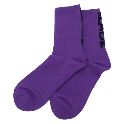 MIXED菊花骑行袜子透气男女自行车公路车儿童运动袜跑步袜中筒