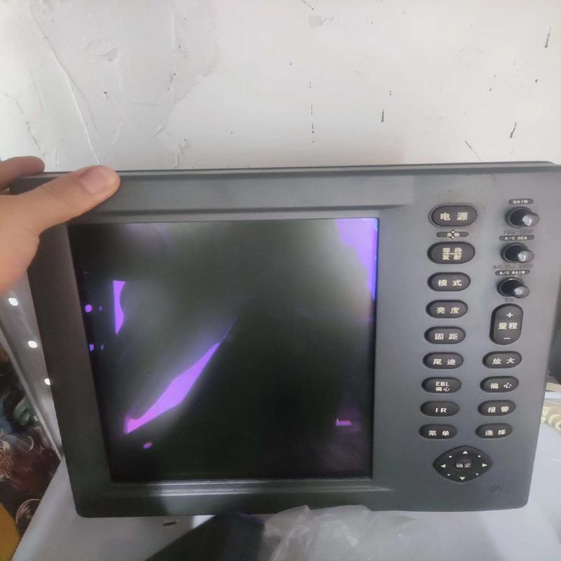 议价古野1831LMK2圆盘液晶雷达，实物图测试，回波效果好