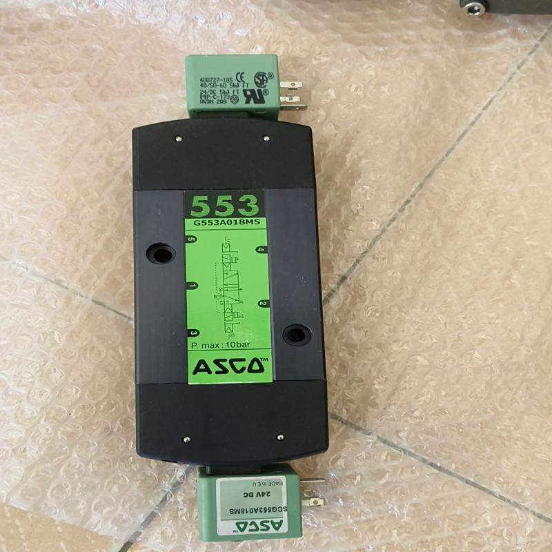 议价阿斯卡电磁阀一台，型号SCG553A018MS，24DC