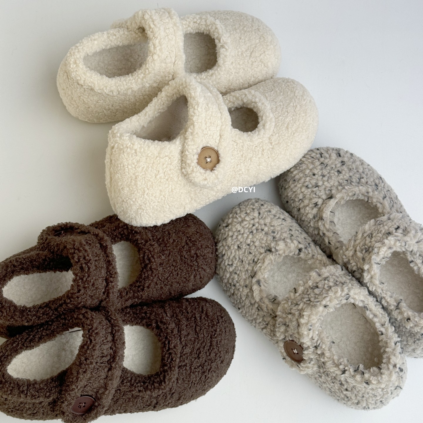 DCYI内增高加绒玛丽珍棉鞋女秋冬保暖小个子勃肯鞋白色毛毛鞋单鞋,女鞋,浅口单鞋,淘宝优惠券,粉丝福利购,淘宝优惠卷