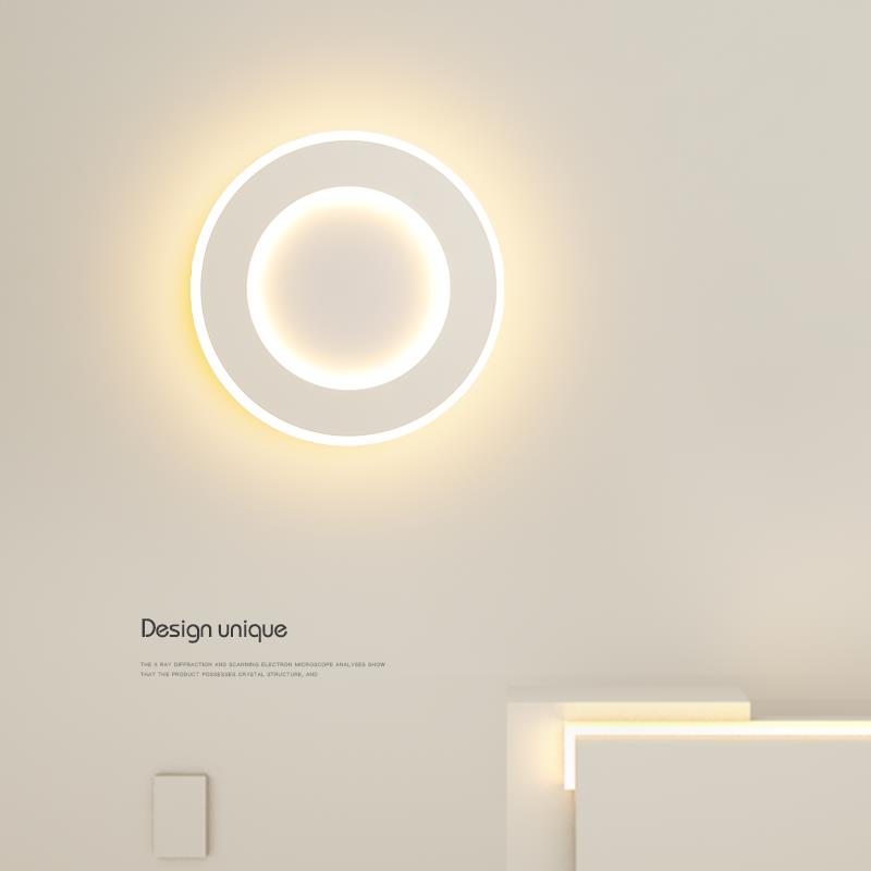 led壁灯床头灯现代简约客厅灯创意个性卧室中山灯具入户阳台壁灯