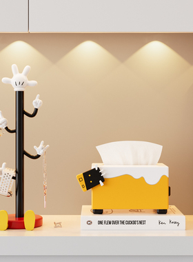 米奇钥匙收纳玄关摆件家居装饰品入户客厅鞋柜软装摆设送朋友礼物