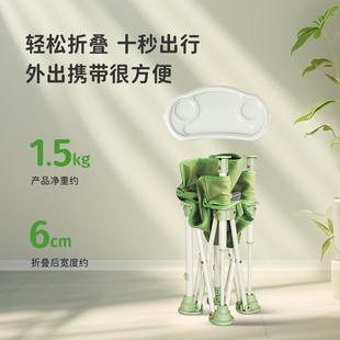 餐儿童椅便携式 可调节椅高家用274婴幼低儿 可折叠宝宝吃饭桌矮款