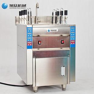 自動面XZ W6升降煮爐面館電加熱六頭自動降煮面爐米粉蔬升菜湯
