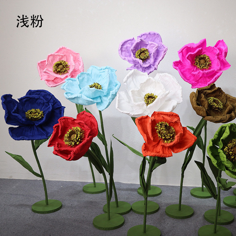 新款婚庆纸艺花小仙女花手工