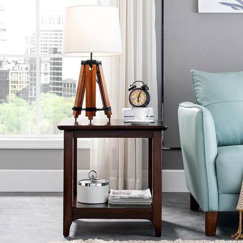 源头实几角几沙发边木柜客厅储物角简约小边家用长柜方形桌Yh-03