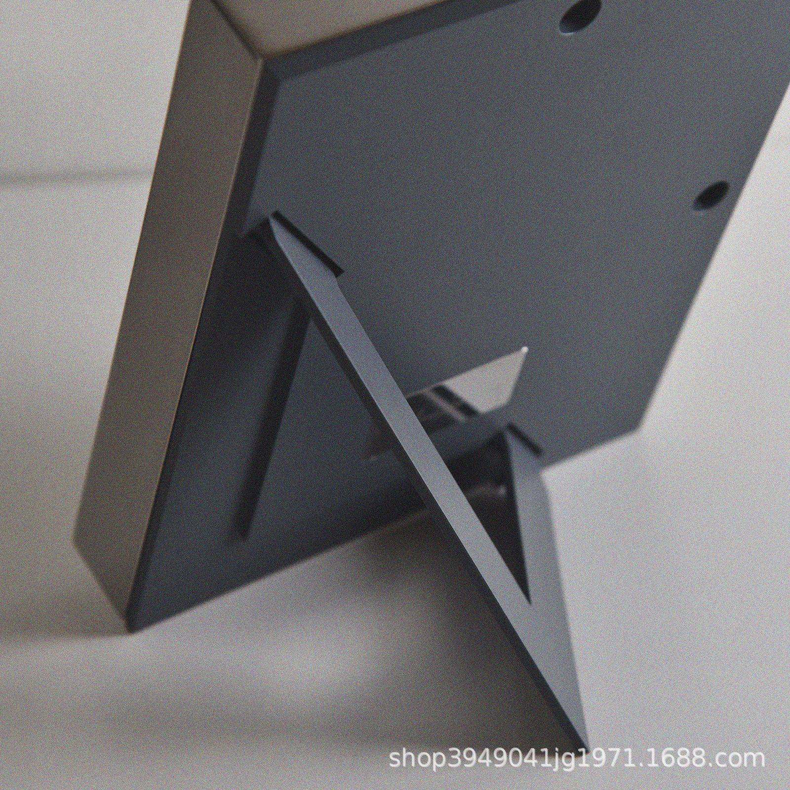 不锈钢台面相框轻奢简约相框卧室床头柜画框摆件家居展厅现代简约,玩具/童车/益智/积木/模型,垂直悬浮玩具,淘宝优惠券,粉丝福利购,淘宝优惠卷