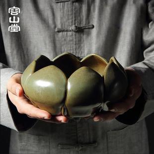 仿古茶特大号水茶洗具家用洗洗茶碗渣桶茶道茶配件 茗YOQ嘉宋式