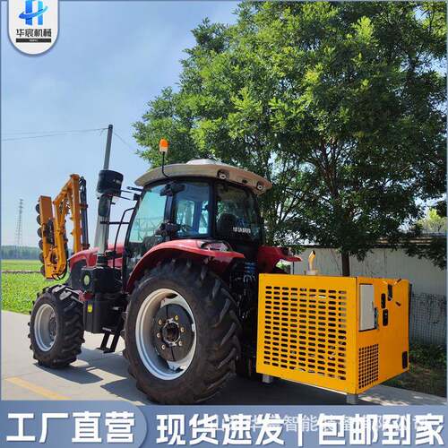 自车载TYU杂绿篱机公路边草灌木动避障除载草机车式绿篱修剪机