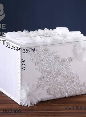 欧美礼道16053具婚庆厂手金工婚礼布置摆箱件签到台布置摆件婚礼